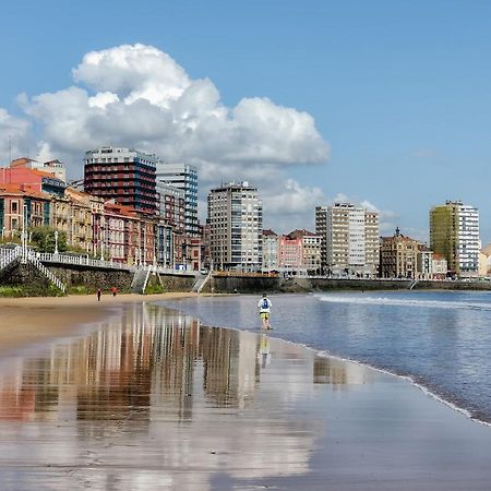 El Primero De Steven - Pegado A Playa De San Lorenzo - Vut-2243-As Gijón Extérieur photo